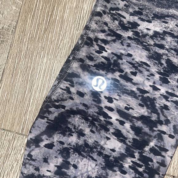 Lululemon Base Pace High-Rise Running Tight 24” size 2 Estuary Grey Multi ESTY - Picture 7 of 8